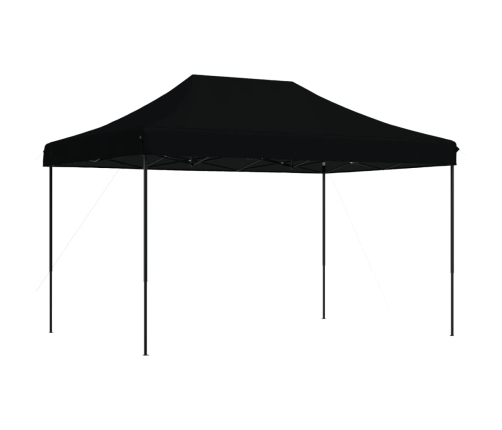 Tienda de fiesta plegable Pop-Up negra 410x279x315 cm
