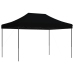 Tienda de fiesta plegable Pop-Up negra 410x279x315 cm