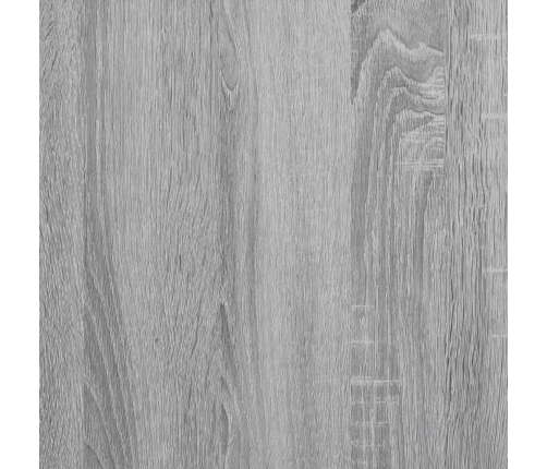 Aparador de madera de ingeniería gris Sonoma 60x31x70 cm