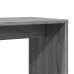 Mesa auxiliar de madera contrachapada gris Sonoma 50x30x50 cm