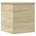 Caja de almacenaje madera ingeniería roble Sonoma 40x42x46 cm