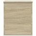 Caja de almacenaje madera ingeniería roble Sonoma 40x42x46 cm