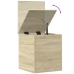 Caja de almacenaje madera ingeniería roble Sonoma 40x42x46 cm