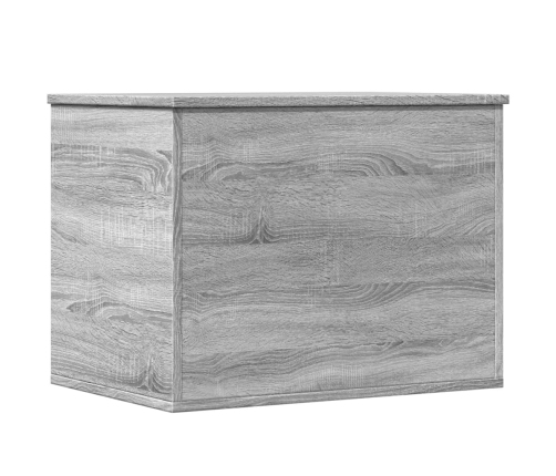 Caja de almacenaje madera de ingeniería gris Sonoma 60x42x46 cm