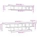 vidaXL Muebles de TV de pared madera de ingeniería gris Sonoma