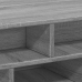 Mesa de centro madera de ingeniería gris Sonoma 70x70x29 cm