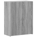 Armario archivador madera ingeniería gris Sonoma 60x32x77,5 cm