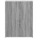 Armario archivador madera ingeniería gris Sonoma 60x32x77,5 cm