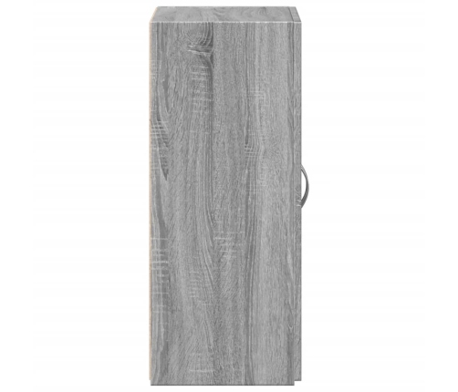 Armario archivador madera ingeniería gris Sonoma 60x32x77,5 cm