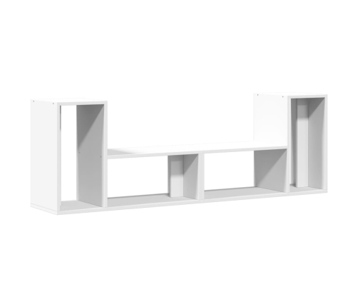 Muebles para TV 2 uds madera de ingeniería blanco 75x30x50 cm