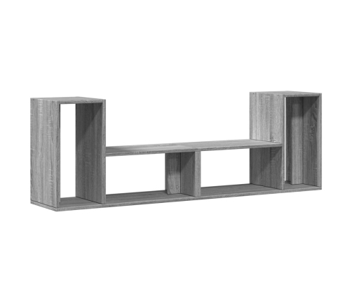 Muebles de TV 2 uds madera ingeniería gris Sonoma 75x30x50 cm