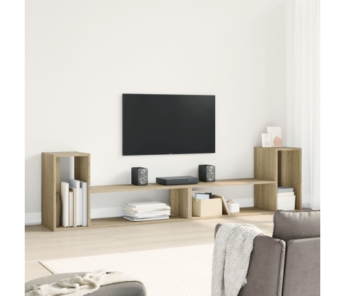 Muebles de TV 2 uds madera ingeniería roble Sonoma 100x30x50 cm