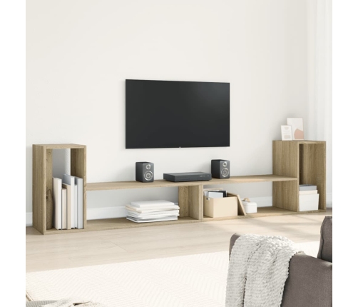 Muebles de TV 2 uds madera ingeniería roble Sonoma 100x30x50 cm