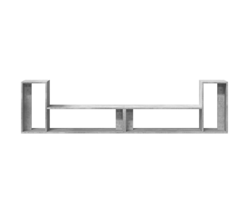 vidaXL Muebles de TV 2 uds madera ingeniería gris hormigón 100x30x50cm