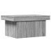 Mesa de centro madera de ingeniería gris Sonoma 80x55x40 cm