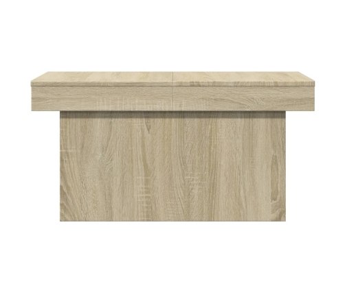 Mesa de centro madera de ingeniería roble Sonoma 100x55x40 cm