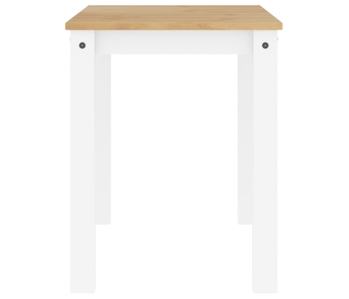 Mesa de comedor Panama madera maciza pino blanco 117x60x75 cm