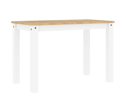 Mesa de comedor Panama madera maciza pino blanco 117x60x75 cm