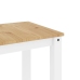 Mesa de comedor Panama madera maciza pino blanco 117x60x75 cm