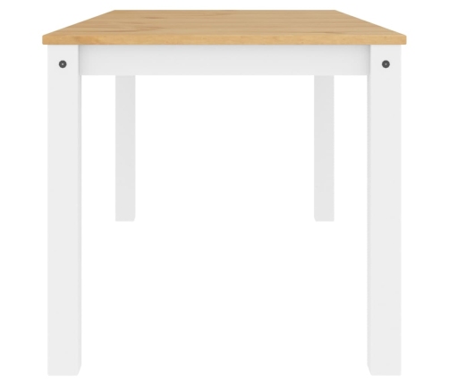 Mesa de comedor Panama madera maciza pino blanco 160x80x75 cm