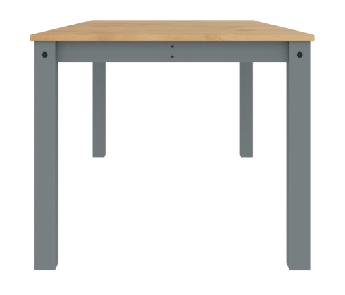 Mesa de comedor Panama madera maciza de pino gris 180x90x75 cm