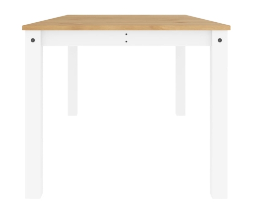 Mesa de comedor Panama madera maciza pino blanco 180x90x75 cm