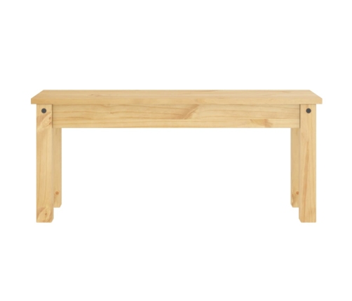 Banco de comedor Panama madera maciza de pino 105x30x45 cm