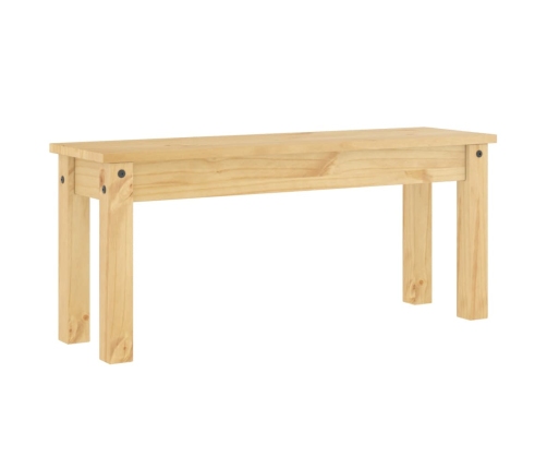 Banco de comedor Panama madera maciza de pino 105x30x45 cm