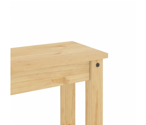 Banco de comedor Panama madera maciza de pino 105x30x45 cm