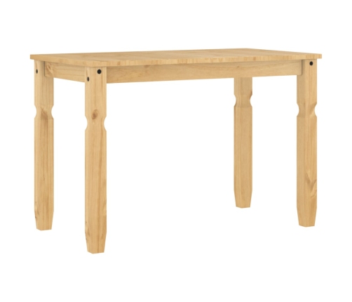 Mesa de comedor Corona madera maciza de pino 112x60x75 cm