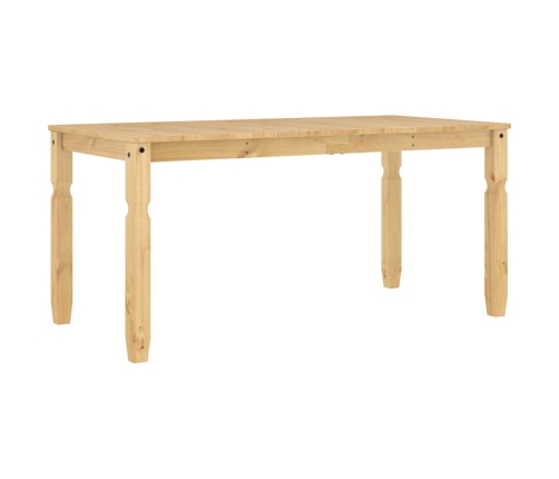 Mesa de comedor Corona madera maciza de pino 160x80x75 cm