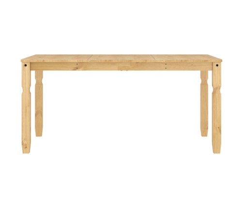 Mesa de comedor Corona madera maciza de pino 160x80x75 cm