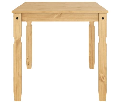 Mesa de comedor Corona madera maciza de pino 160x80x75 cm