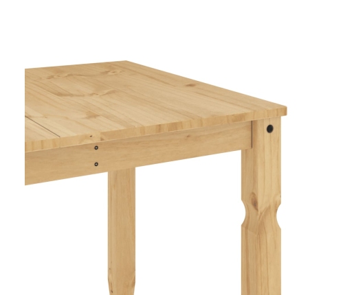 Mesa de comedor Corona madera maciza de pino 160x80x75 cm