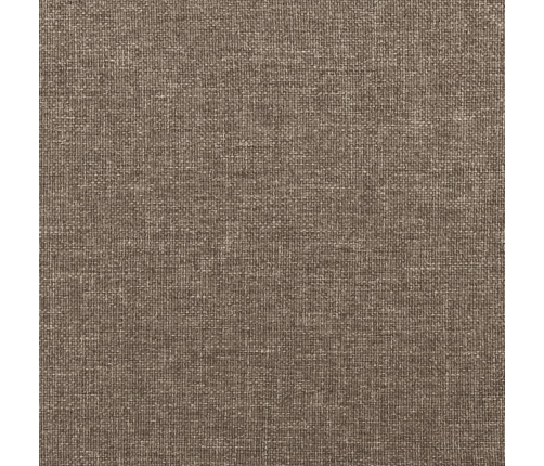 Colchón de muelles ensacados tela gris taupe 120x190x20 cm