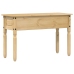 Mesa consola Corona madera maciza de pino 115x46x73 cm