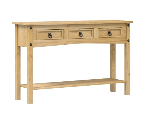 Mesa consola Corona madera maciza de pino 114x34,5x73 cm