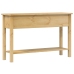 Mesa consola Corona madera maciza de pino 114x34,5x73 cm