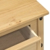 Mesa consola Corona madera maciza de pino 114x34,5x73 cm