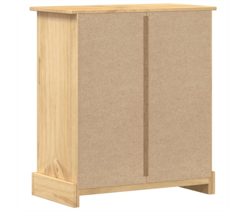 Cómoda cajonera Corona madera maciza de pino 80x43x91 cm