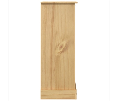 Cómoda cajonera Corona madera maciza de pino 80x43x114 cm