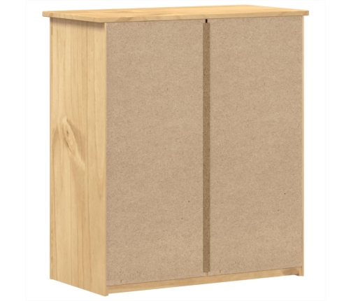 Cómoda cajonera Corona madera maciza de pino 80x40x89 cm