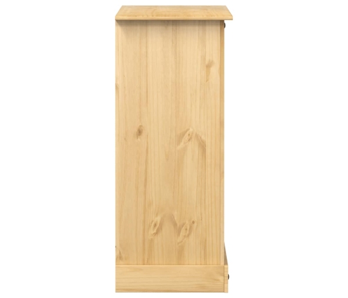 Cómoda cajonera Corona madera maciza de pino 92x48x114 cm