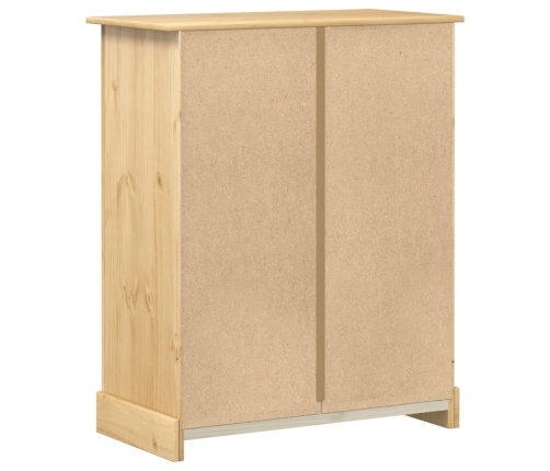 Cómoda cajonera Corona madera maciza de pino 92x48x114 cm