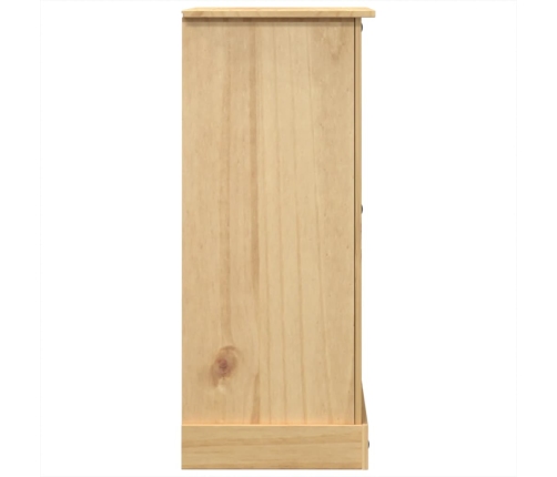 Cómoda cajonera Corona madera maciza de pino 92x48x120 cm