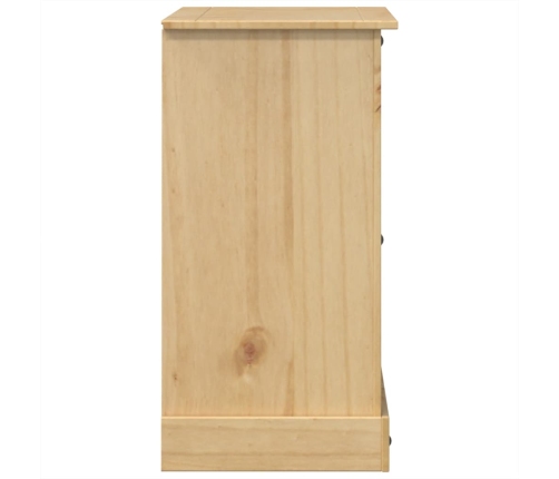 Cómoda cajonera Corona madera maciza de pino 112x48x91 cm