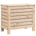 Juego de sofás de jardín 7 piezas madera maciza de pino