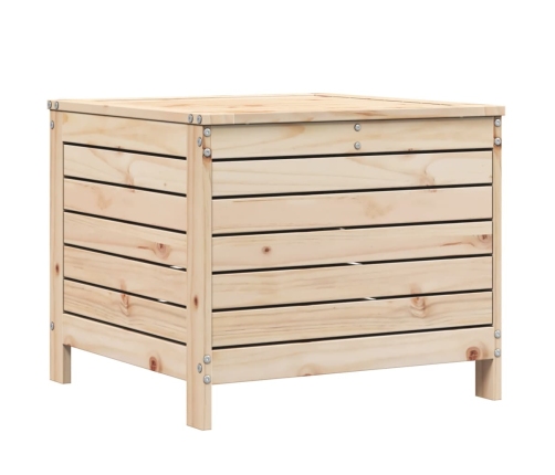 Juego de sofás de jardín 7 piezas madera maciza de pino