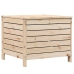 Juego de sofás de jardín 7 piezas madera maciza de pino