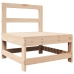 Juego de muebles de jardín 7 piezas madera maciza de pino